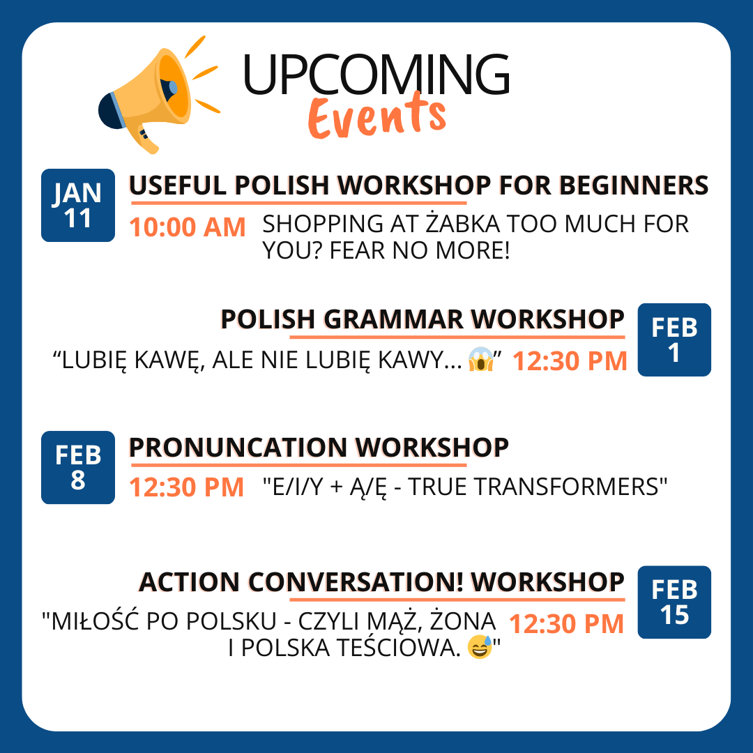 Events styczeń luty